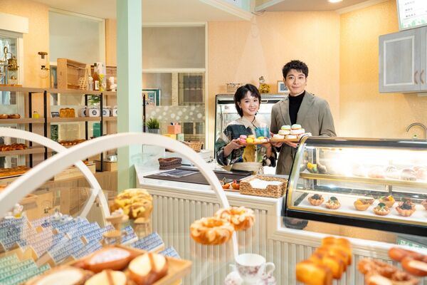 ▲《大愛街二巷》嚴正嵐、侯彥西、柯素雲、夏靖庭。（圖／大愛提供）