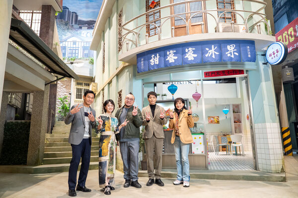 ▲《大愛街二巷》嚴正嵐、侯彥西、柯素雲、夏靖庭。（圖／大愛提供）