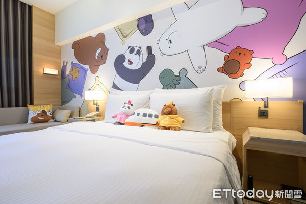 ▲和逸飯店&bull;台南西門館推出「逸遊古埃及」住房專案，入住即贈《埃及之王：法老》特展門票，搶攻親子客群。（記者林東良翻攝，下同）