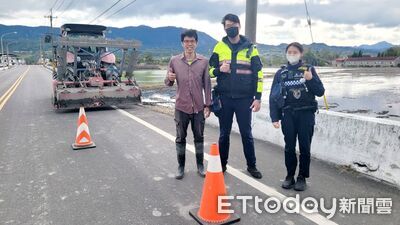 農忙上路先清泥　關山警籲農友落實安全防事故