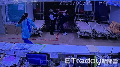 26歲男和老婆吵架自傷！竟把護理師打到腦震盪　同事飛越櫃檯救人