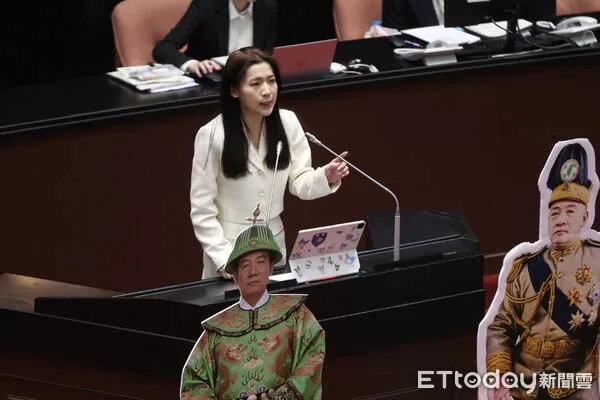 ▲國民黨立委徐巧芯22日在立法院彈劾賴清德審查會上發言。（圖／記者林敬旻攝）