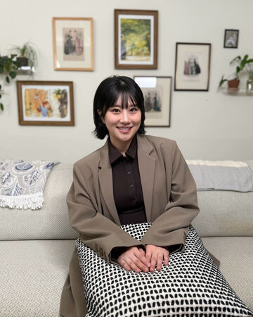 ▲焦凡凡登上張景嵐的Podcast節目。（圖／menomeno X 人類圖畫館提供）