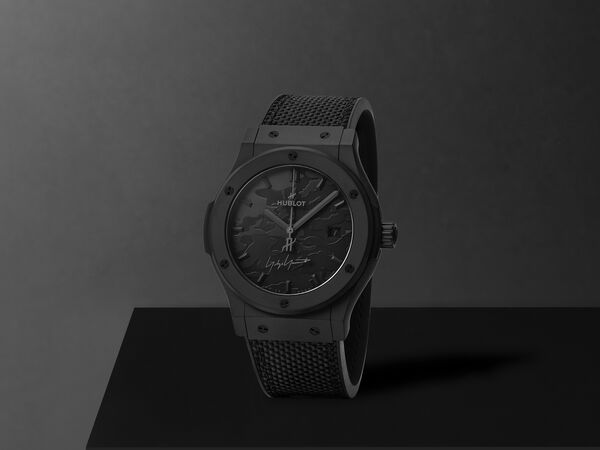 HUBLOT攜手山本耀司　錶上迷彩秀黑色美學