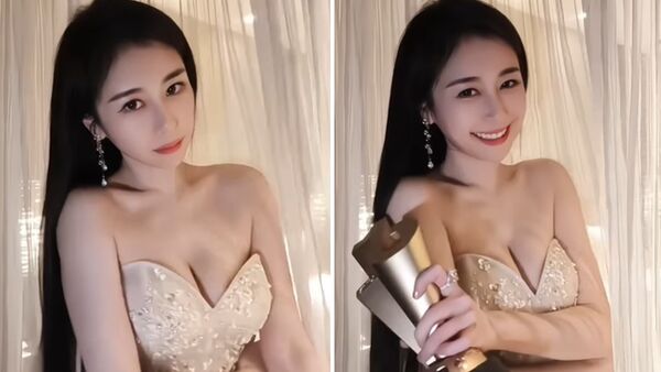 Albee跳撒嬌舞穿好辣！深V馬甲「包不住超兇上圍」  事業線被看光