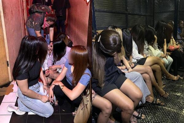 ▲▼嫖客半裸「褲子穿一半」！跳樓逃跑當場被抓（圖／翻攝自中國報）