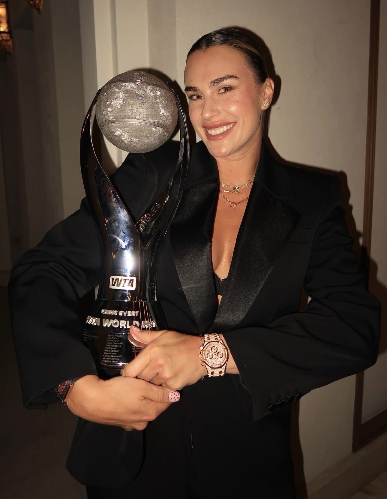 莎巴蓮卡穿戴AP與愛馬仕名錶名包實拍解析