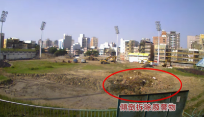 高虹安曝2分半影片解釋「新竹球場工程」：廠商挖走原土回填廢棄物