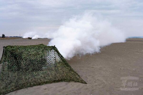 陸軍39化學兵群作戰計畫演練　煙幕掩護打擊部隊作戰任務