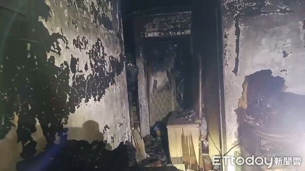 ▲▼       安樂區樂利三街住宅火警救災說明      。（圖／記者郭世賢翻攝）