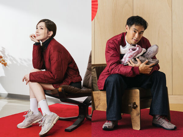 許瑋甯甜穿NB粉嫩204L愛上療癒散步！楊祐寧首選新年開運薄底鞋