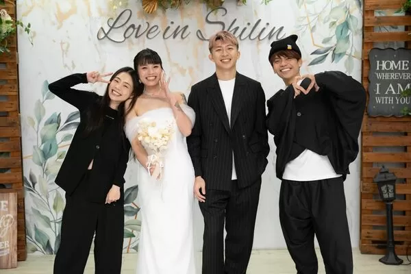 ▲▼耶嫩閃婚二伯員工！網逼問蔡阿嘎：28萬紅包呢。（圖／翻攝自Threads／yenom0612）