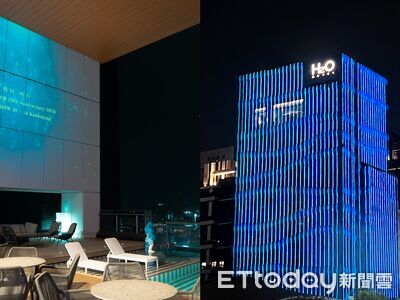 SJ連3天降臨開唱！4大地標點燈應援　整個高雄亮「寶藍燈海」