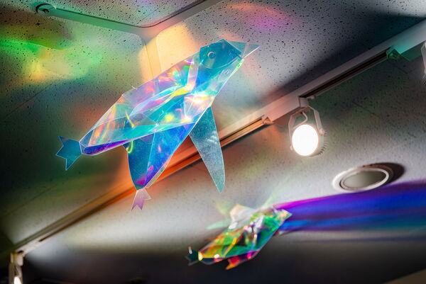 ▲Xpark攜手台灣摺紙協會，1/24起推出跨界展覽《海洋摺學家作品展－Origami Artworks》。（圖／業者提供）