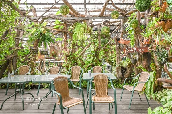 ▲▼台北花卉村森林派對咖啡館。（圖／記者陳莉玟攝）