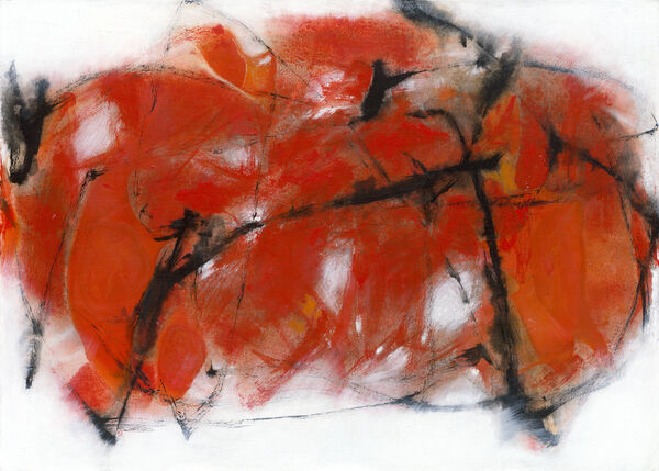 大師級轉身！林順雄《酣暢隨心》台北個展　驚現純粹抽象