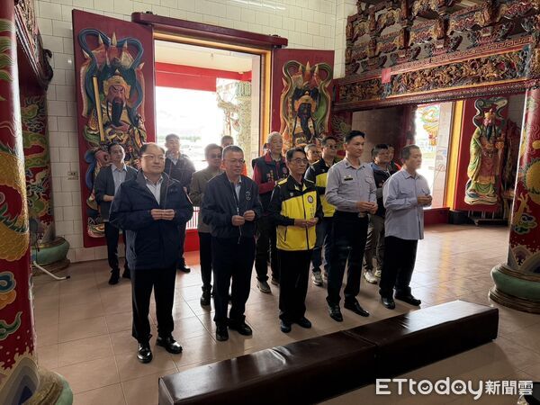 ▲▼海巡署艦隊分署第六海巡隊在花蓮港口順天宮舉行「PP-3532 艇成軍祈福典禮」。（圖／海巡艦隊分署第六海巡隊提供，下同）