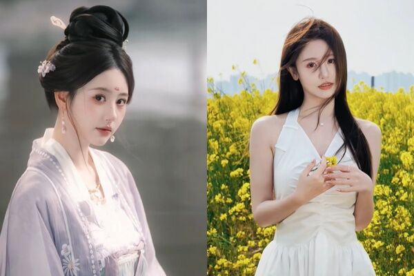 ▲▼甜美千萬陸網紅疑患淋巴癌。（圖／翻攝自抖音）