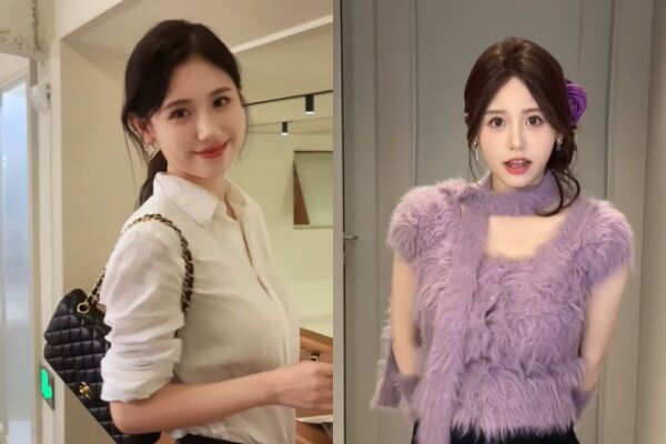 ▲▼甜美千萬陸網紅疑患淋巴癌。（圖／翻攝自抖音）