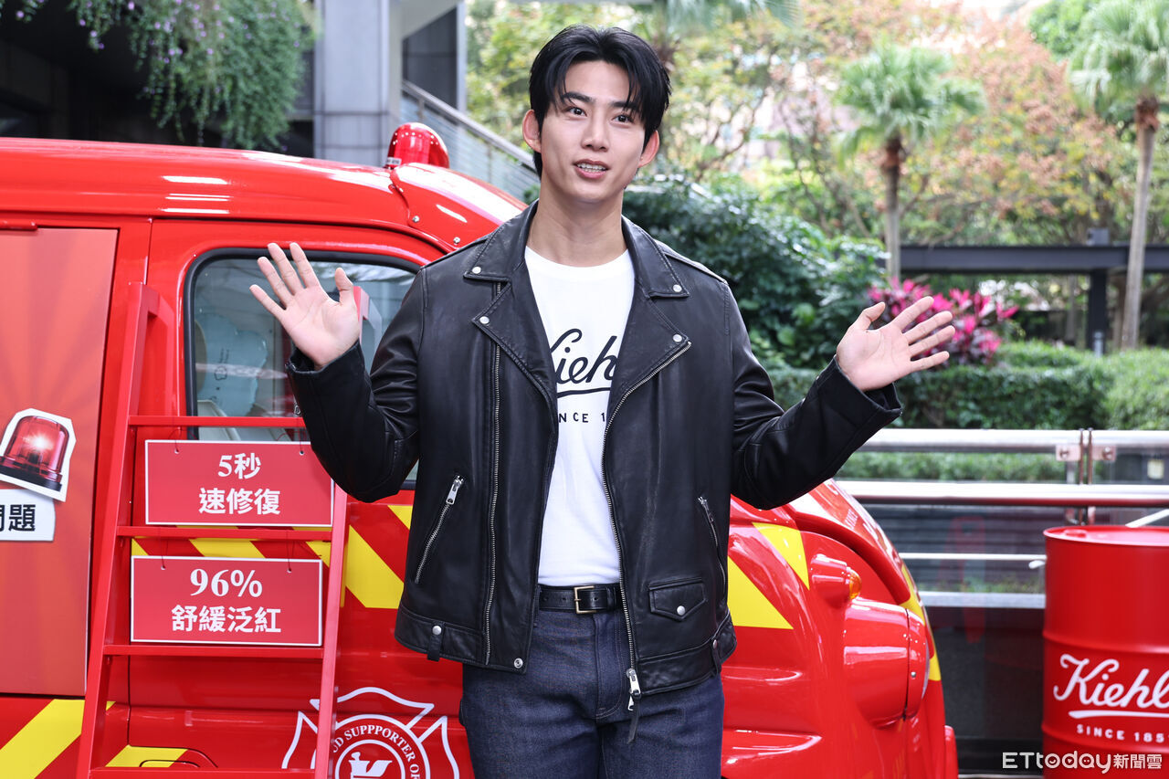 ▲▼  Kiehl&rsquo; s 玉澤演擔任危肌急救隊長。（圖／記者黃克翔攝）