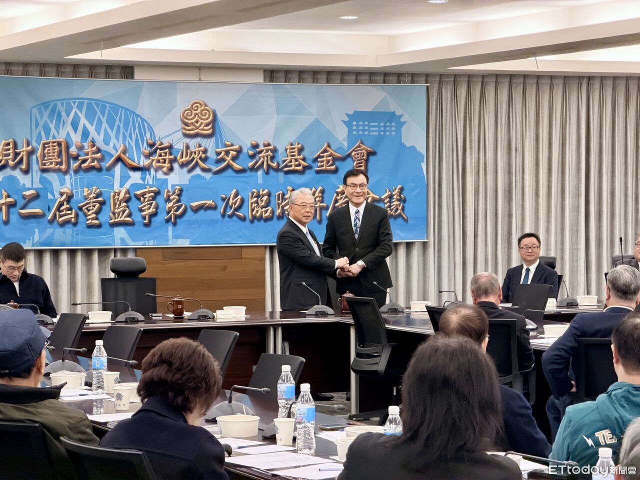 蘇嘉全正式就任海基會董座 喊話對岸:兩岸沒有不能解決的問題