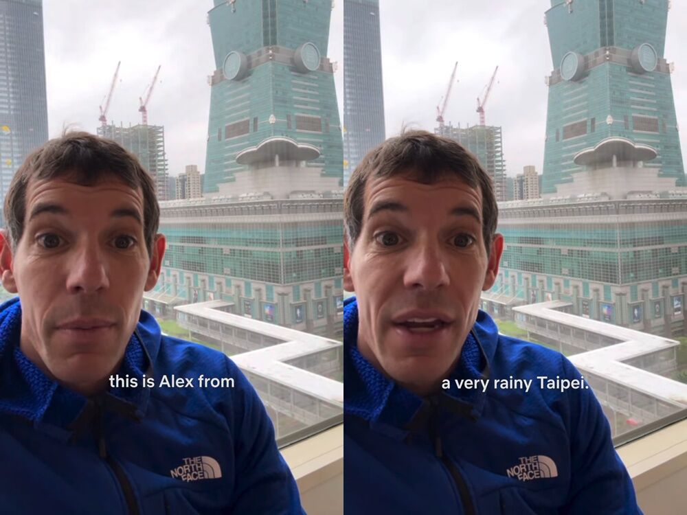 ▲霍諾德因下雨延期至25日攀登。（圖／翻攝自IG）