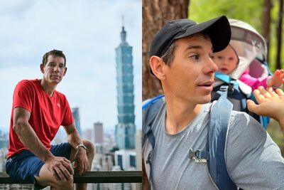 攀岩傳奇婚後變了？霍諾德竟與妻開「地獄梗」玩笑　親曝當爸心聲