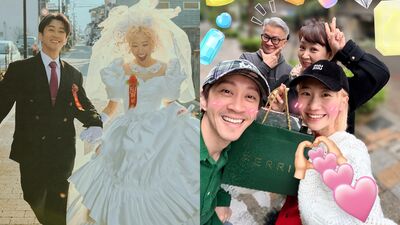 郁方夫妻親送珠寶大禮！　LuLu、陳漢典感動合照「我們太幸福了」