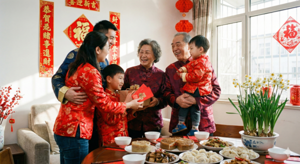 ▲春節,過年,回娘家。（AI協作圖／記者蔡惠如製作，經編輯審核）