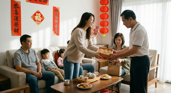 ▲春節,過年,回娘家。（AI協作圖／記者蔡惠如製作，經編輯審核）