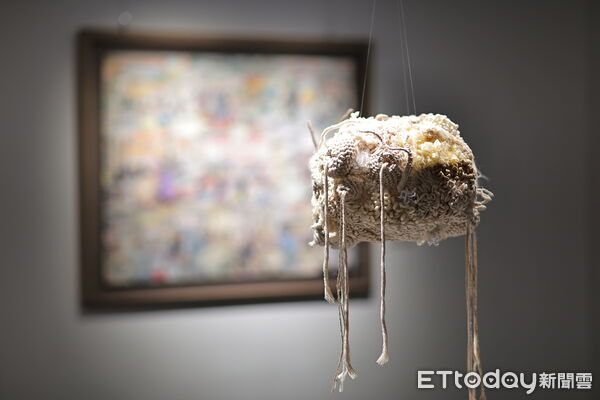 ▲基隆美展40週年登場 邱佩琳：打造藝術新殿堂。（圖／記者郭世賢翻攝）