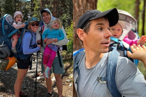 ▲▼知名極限攀岩家霍諾德（Alex Honnold）與妻子桑妮（Sanni McCandless）育有2名女兒。（圖／＠sannimccandless、＠alexhonnold）