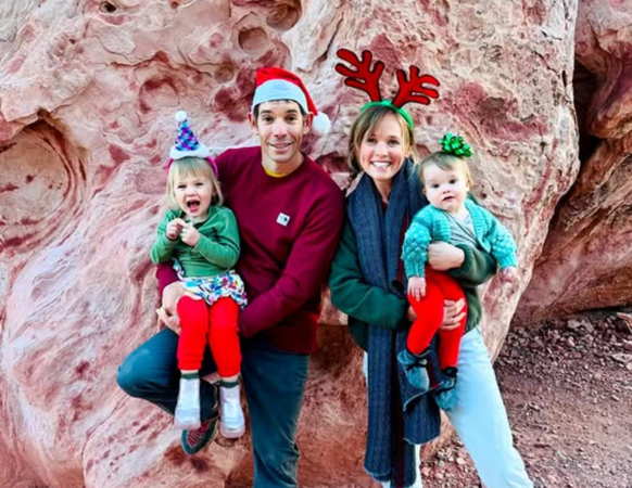 ▲▼知名極限攀岩家霍諾德（Alex Honnold）與妻子桑妮（Sanni McCandless）育有2名女兒。（圖／＠sannimccandless、＠alexhonnold）