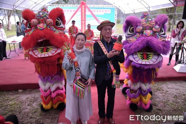 ▲▼花蓮壽豐鄉「池南部落聚會所動土祈福典禮」，縣長徐榛蔚在族人長老祈與各界貴賓共同見證下正式啟動。（圖／花蓮縣政府提供，下同）