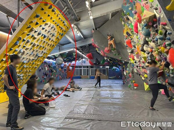 ▲▼霍諾德打卡南港攀岩館。（圖／Civic Bouldergym Taipei 市民抱石攀岩館 授權引用）
