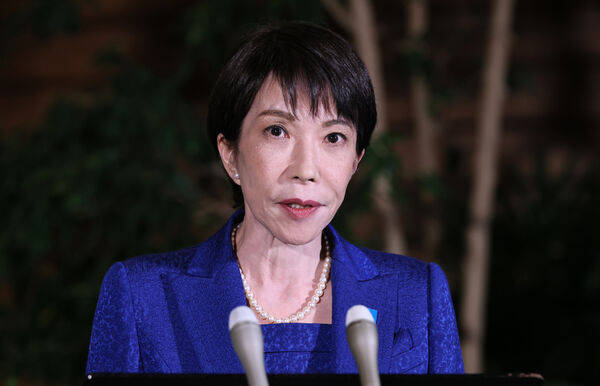 ▲▼日本首相高市早苗23日解散眾議院。（圖／達志影像／美聯社）