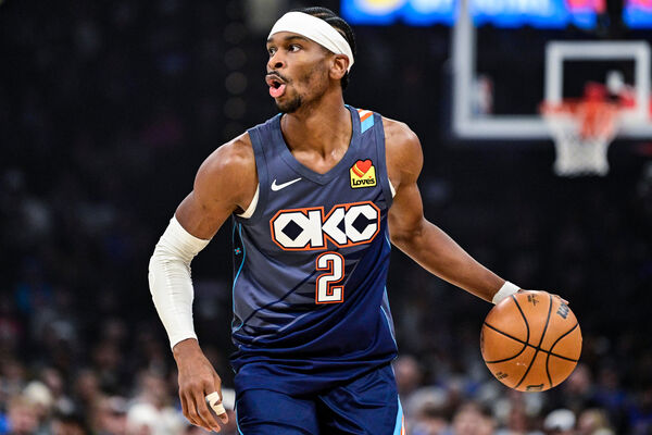 ▲雷霆吉爾吉斯-亞歷山大、溜馬內姆哈德。（圖／達志影像／美聯社）