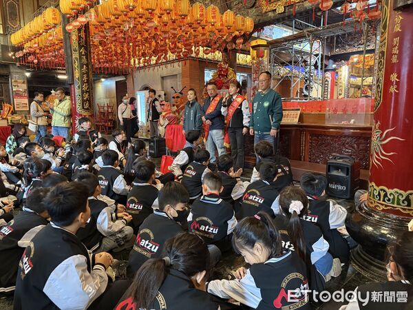 ▲西螺太平媽冬令成長營開幕，學童化身「鬼滅勇者」，在熱鬧氣氛中迎接寒假挑戰。（圖／記者游瓊華翻攝）