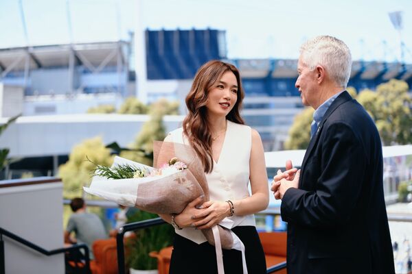 ▲台灣史上第一人，詹詠然澳網泛淚正式退役。（圖／詹詠然提供）