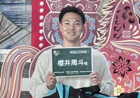 ▲▼櫻井周斗。（圖／台鋼雄鷹提供）