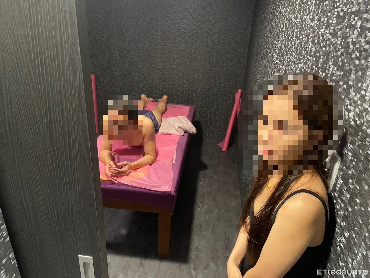 養生館1400半套攬客!警逮5應召妹 嫖客「被冷凍」超尷尬姿勢曝