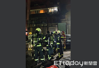 北市大安區補習班廚房凌晨火警！消防68人灌救　4人嗆傷送醫