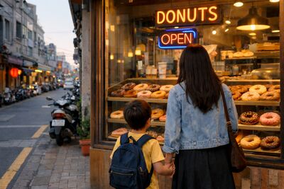 甜甜圈店禁12歲↓ 「外帶也不行」！店家再澄清：家長沒忠實呈現