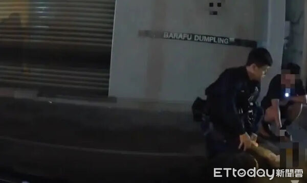 ▲酒吧口角打到街頭 花蓮警快打出動逮4男。（圖／記者郭世賢翻攝）