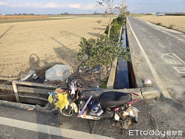 ▲▼嘉義六腳鄉更寮村90歲老翁被撞死。（圖／記者翁伊森翻攝）