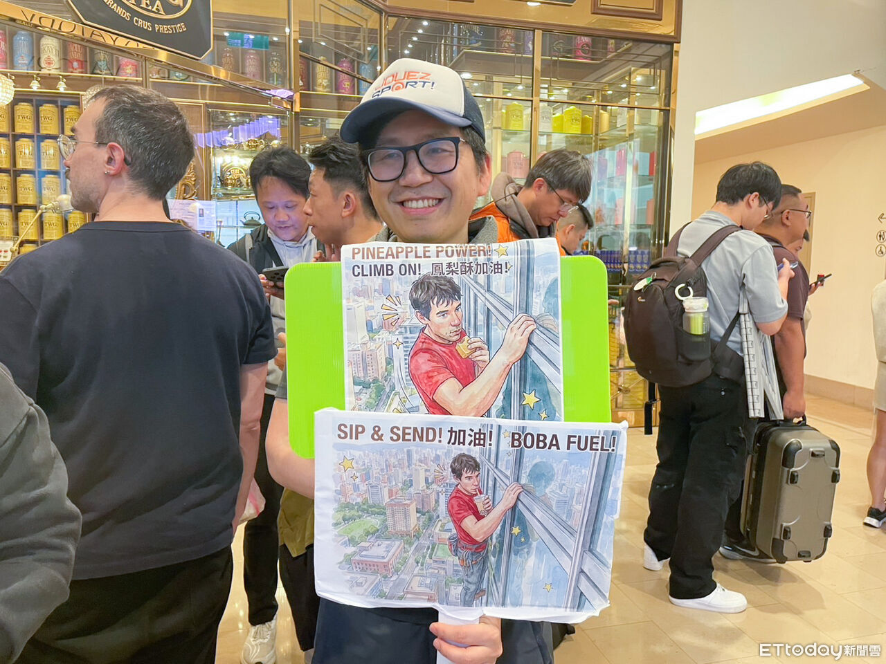 霍諾德,Alex Honnold,台北101,101,賈永婕,台灣。（圖／記者林明瑋攝）