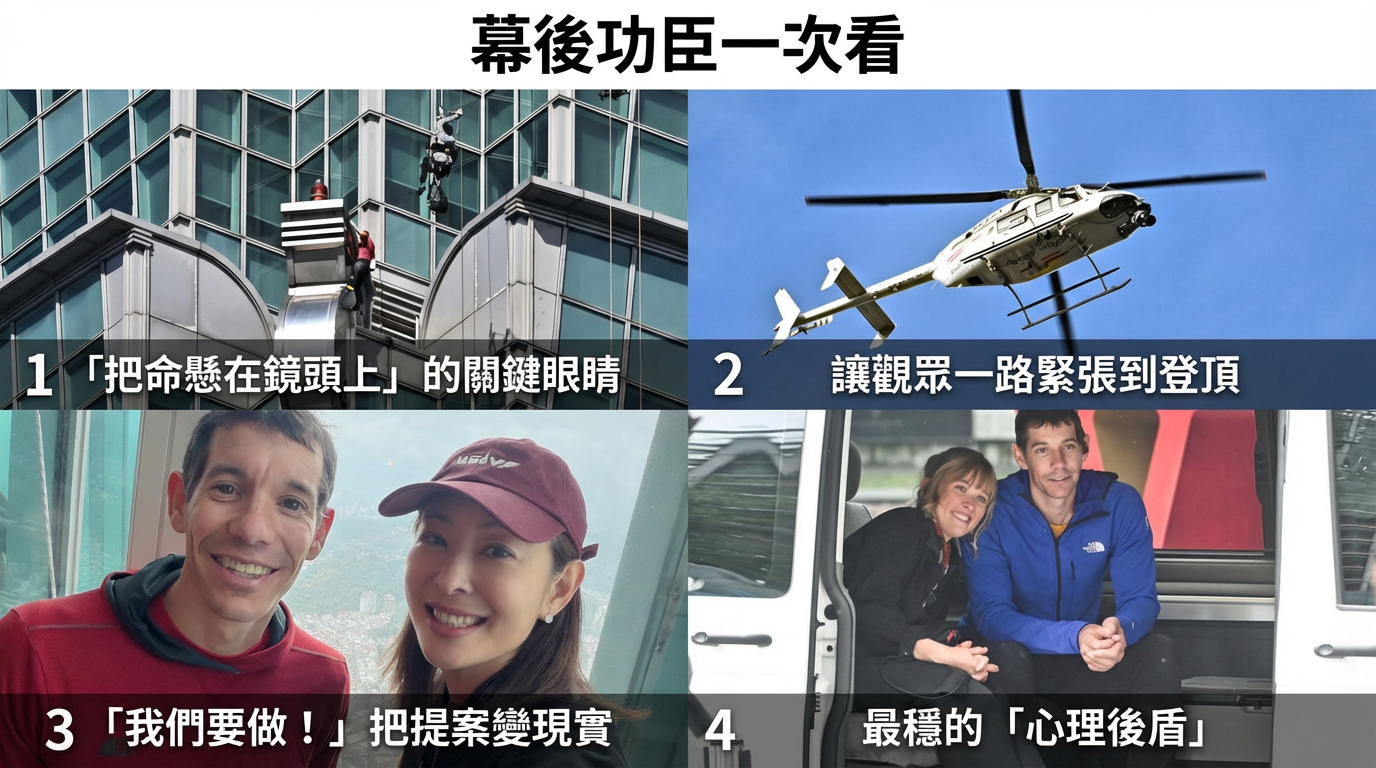 ▲幕後功臣一次看。（AI協作圖／記者鄺郁庭製作，經編輯審核）（AI協作圖／記者鄺郁庭製作，經編輯審核）