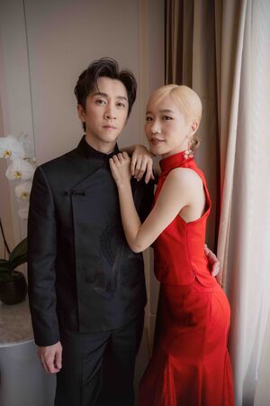 ▲陳漢典與Lulu文定 。（圖／天地合娛樂 X 民間友人有限公司提供）