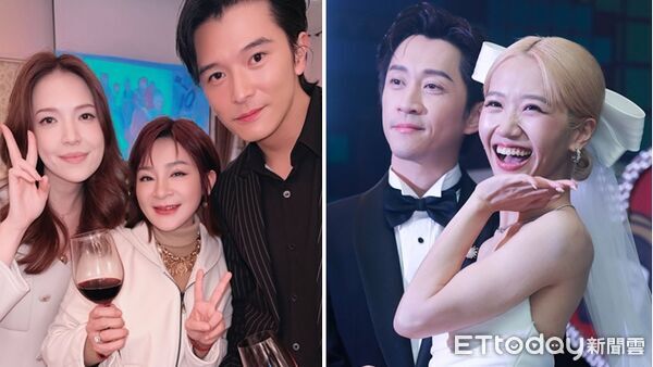 許瑋甯趕場衝回台北！「同框邱澤喝LuLu喜酒」全被拍  下衣失蹤穿超美