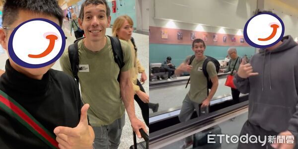搭機「一旁驚見霍諾德」畫面羨煞了　被問是否再來台？本尊親回